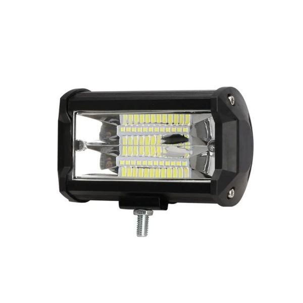 72W Curved Dual-Row LED Light Bar - 24 LEDs