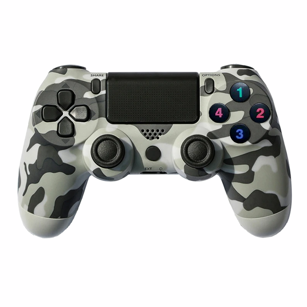 GG-PS4 Dualshock 4 Controller for PS4 - Green Camouflage V2