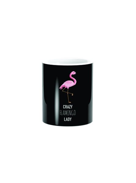 PepperSt Mug - Crazy Flamingo Lady