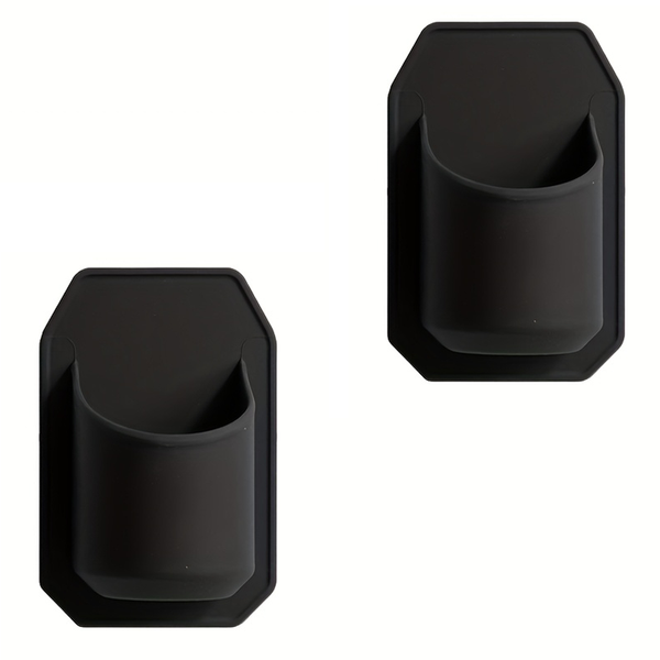 2pc Silicone Shower Beer and Soap Holder Wall Mounted Beverage Rack