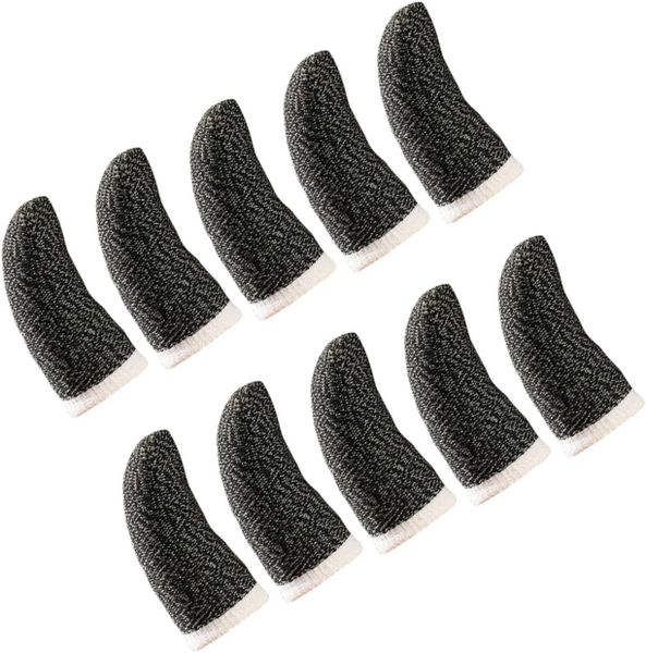Sweatproof Game Controller Thumb Sleeves Finger Covers Enhanced Touch Sens
