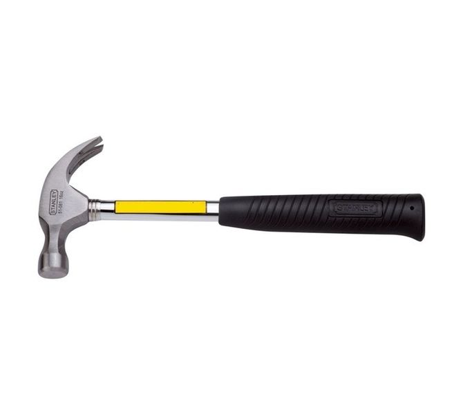 Tubular Steel Hammer - Black (450g)