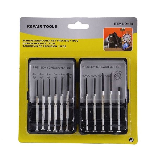11-Piece Precision Magnetic Mini Screwdrivers