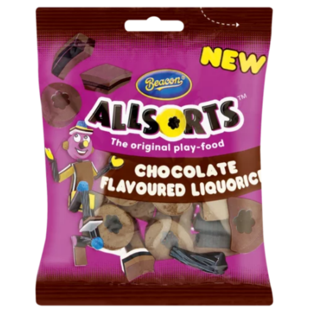 Allsorts Liquorice Chocolate Flavoured 75g 24 Pack Shop Today. Get