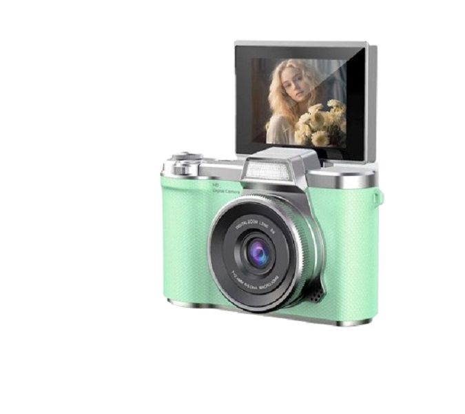 4K 48MP Digital Camera with Flip Screen, CCD &amp; 18X Zoom