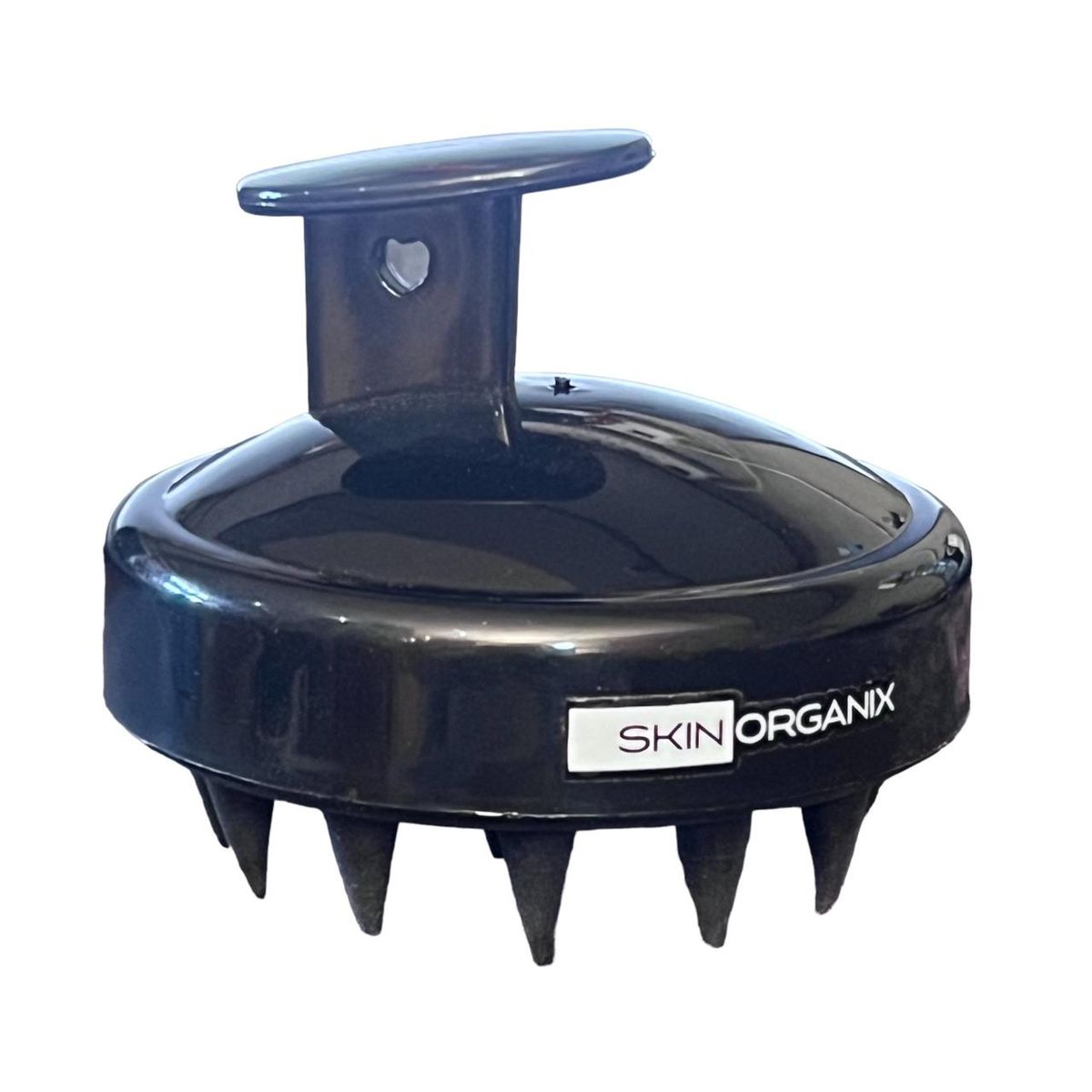 Skin Organix Shampoo Brush Scalp Massager with Soft Silicone Bristles