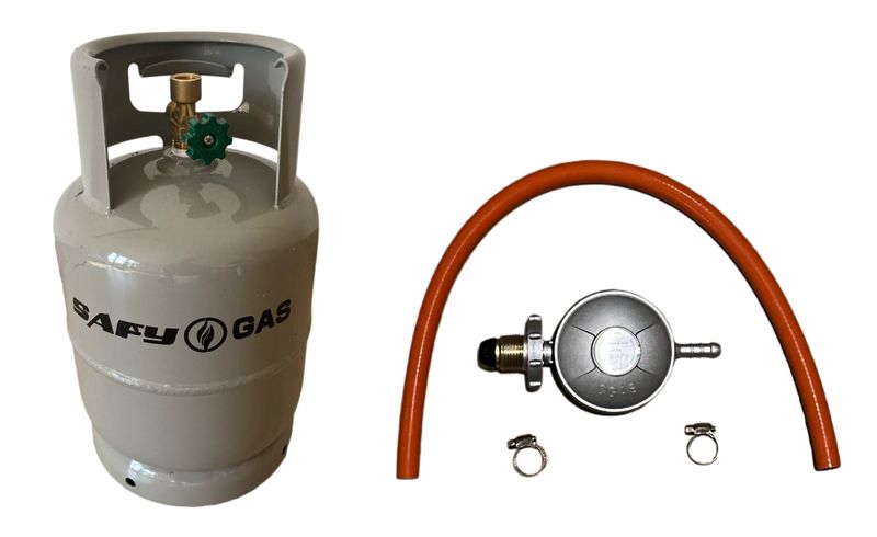 Gas Cylinder 3kg &amp; Regulator &amp; Hose Pipe