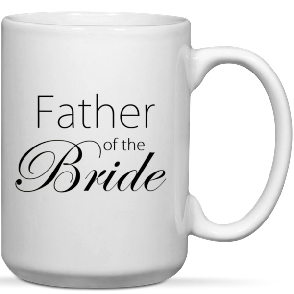 Father Of The Bride Wedding Gift Mug