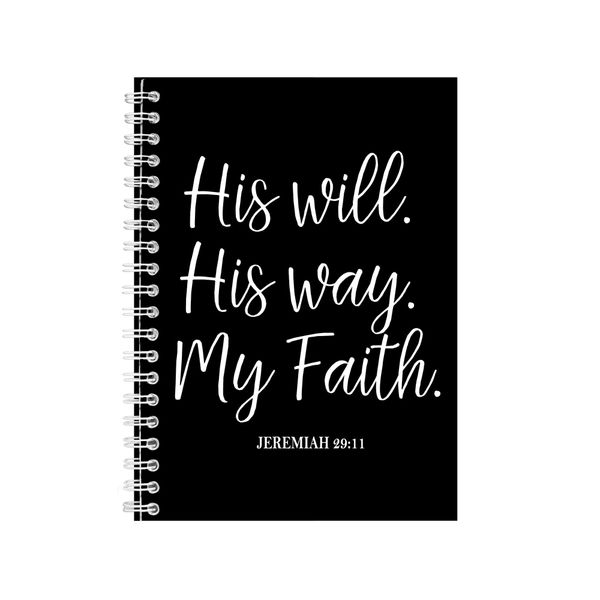 Faith Notebook Gift Idea Writing Book Notepad Pad 29