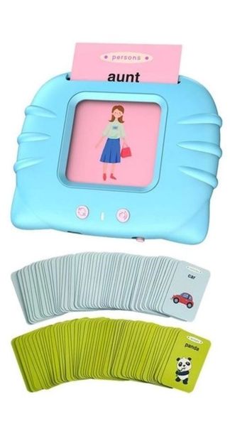 Early Education Flash Card Device with Words and Audio