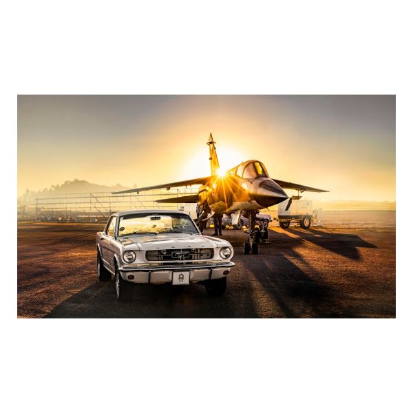 Canvas Wall Art - 1000 x 550 - Mirage and Mustang