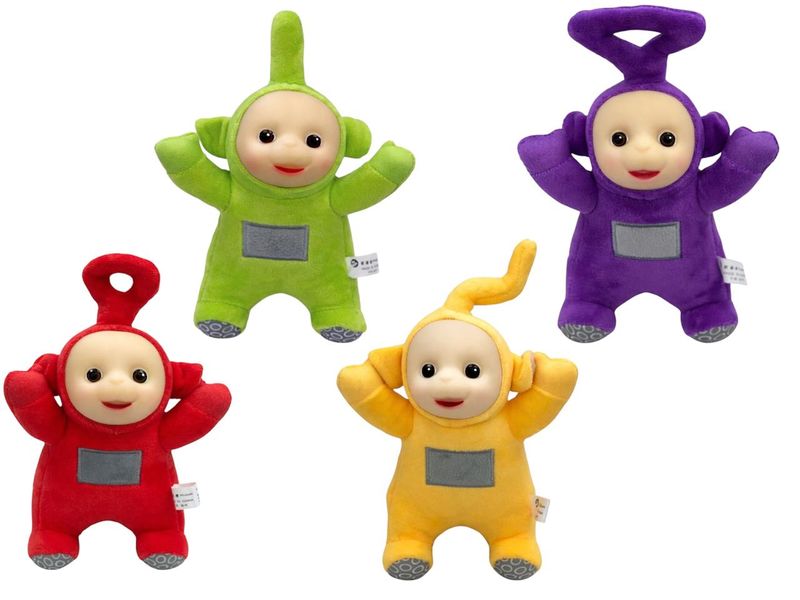 Soft Plush Colour Character Toy Set - No Sound Effects