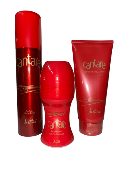 Justine Cantare Fragrance Gift set