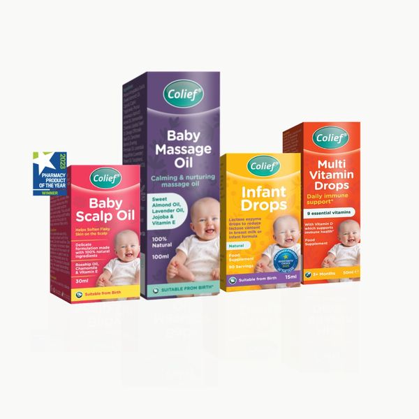 Colief Combo Infant Drops +Scalp Oil+Massage Oil+ Multi Vitamin Drops