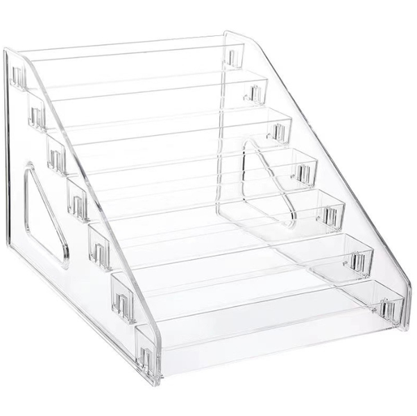 Nail Polish Organizer Acrylic Display Rack for Nail Polish Holder