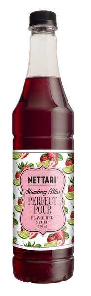 Nettari Strawberry Bliss Perfect Pour Flavoured Syrup 750ml