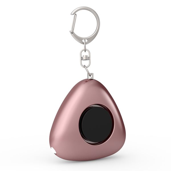 Triangle Personal Safety Alarm Keychain, Portable Self Defense Siren