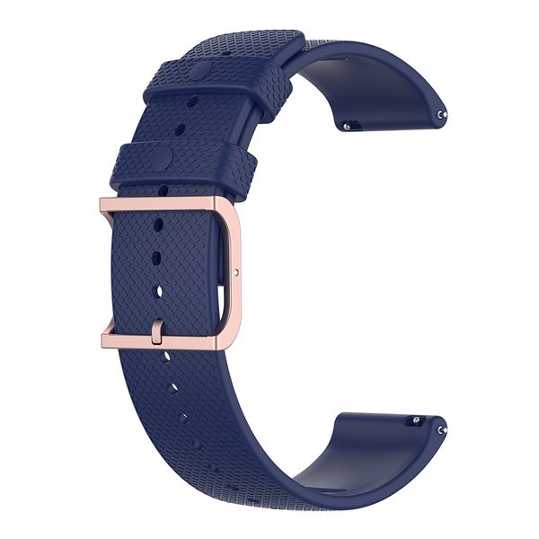 20mm Sports Band Compatible with Samsung / Huawei / Garmin / LG Watch - Navy