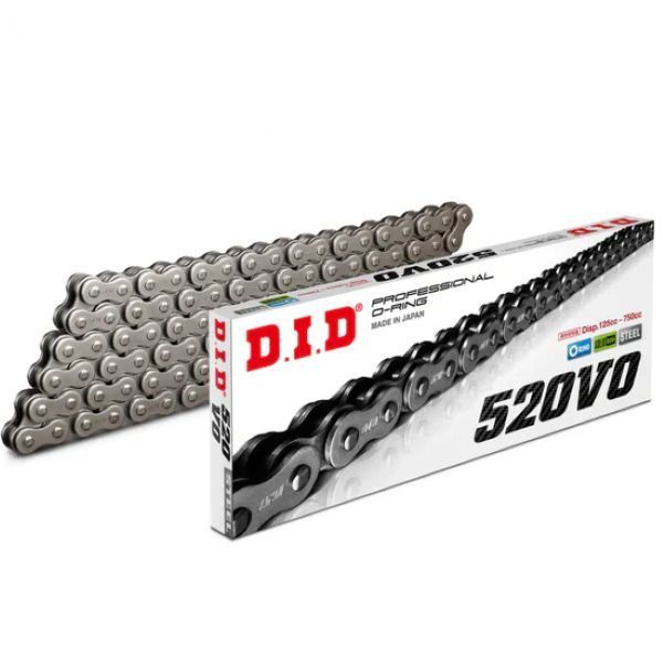 DID Chains 520 VO O-Ring Steel 120 Link Clip Link