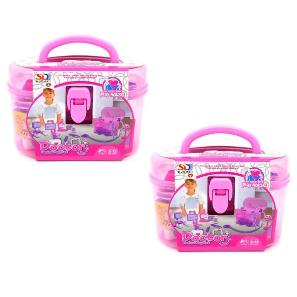 Doctors Play Set - 15 Pieces - Set of 2