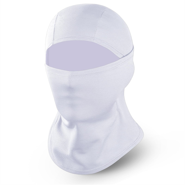 White Ski mask for men and women, for motorcycles and snowboards