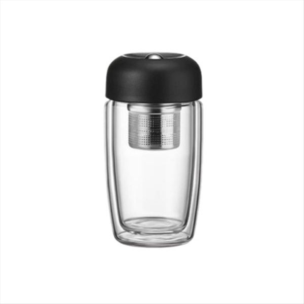 Thickened Anti-Scalding Glass Cups Watertight Leakproof Cup 400Ml B