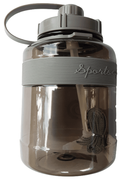 1.5L Portable BPA Free Outdoor Sports Water Bottle With Straw