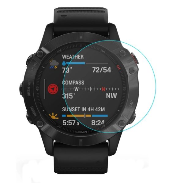 Sparq Active™ - Tempered Glass Screen Protector Garmin Fenix 6