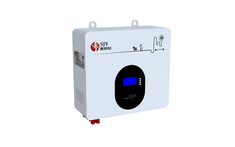 SJY Grade A 24V 100AH LiFePO4 Battery Wall Mount Battery Pack