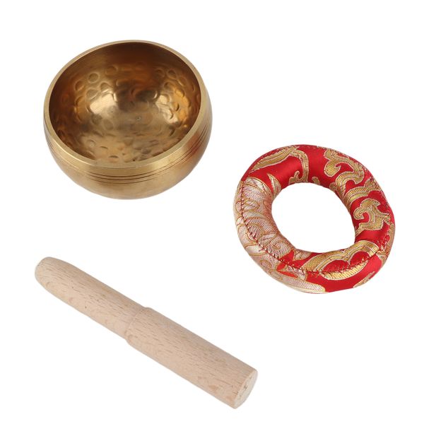 Buddha Sound Bowl Set, Cushion &amp; Mallet
