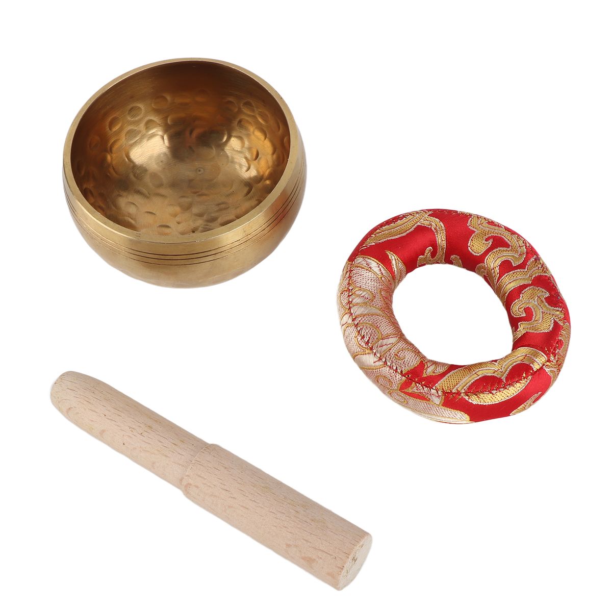 Buddha Sound Bowl Set, Cushion & Mallet