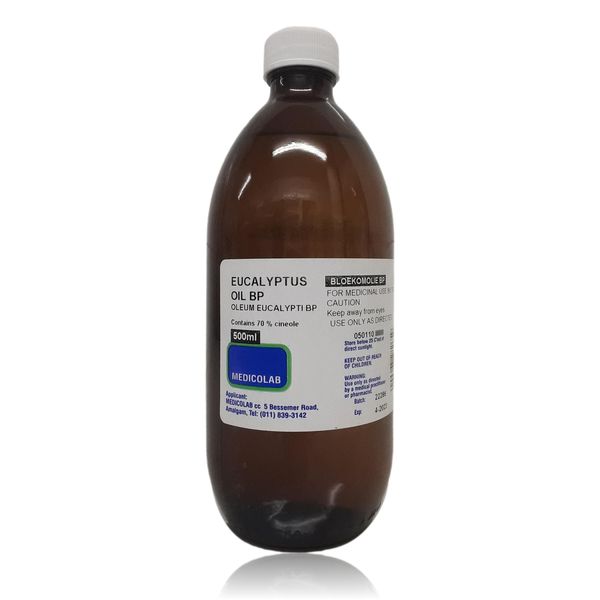 Eucalyptus Oil BP - 500ml