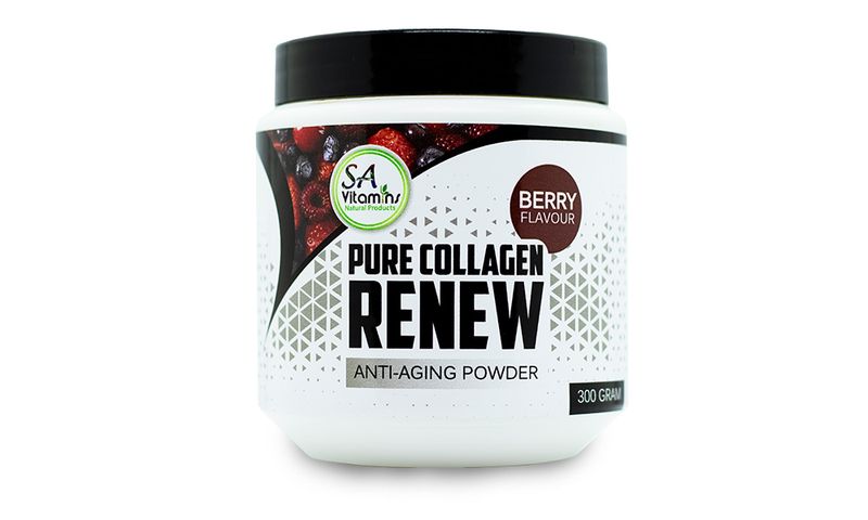 SA Vitamins Pure Collagen (Peptan ) Renew Berry Flavour 300 Gram