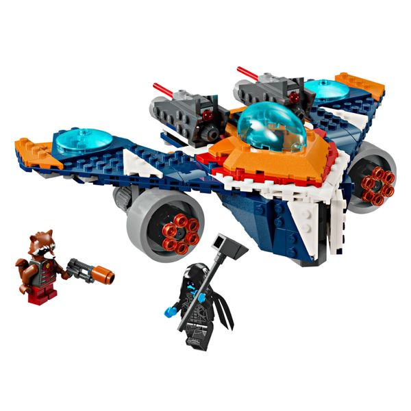 LEGO 76278 Marvel Rocket's Warbird vs. Ronan Building Set (Parallel Import)
