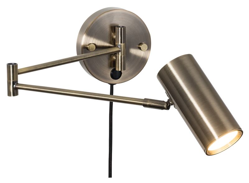 Flexible and Sleek Bedside Wall Light with Swivel Head