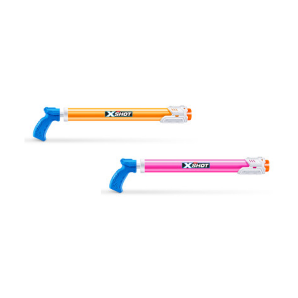 Xshot Water-Warfare-Tube Soaker-Large - 2 Pack - Orange &amp; Pink
