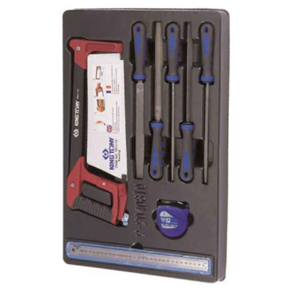 King Tony - Files - Saw - Tape And Rule Set 8 Piece