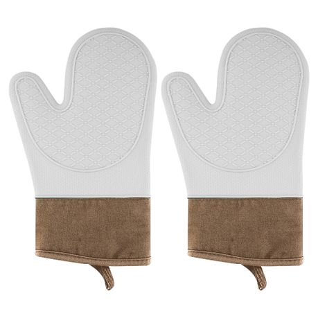 Home Oven Mitts, Silicone Oven Mitts Heat Resistant 600f, Oven