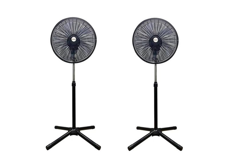 2Pack 18-inch Pedestal Fan Stand Fan For Room &amp; Office