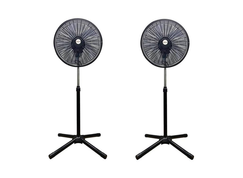 2Pack 18-inch Pedestal Fan Stand Fan For Room & Office | Shop Today ...