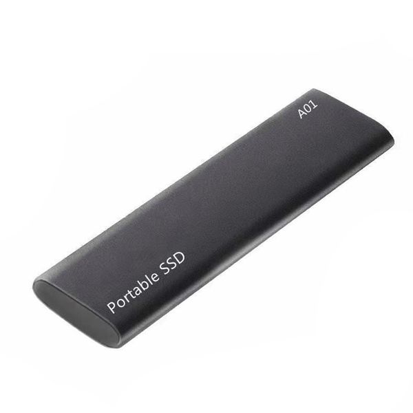 Mobile SSD 2TB Computer External SSD Black