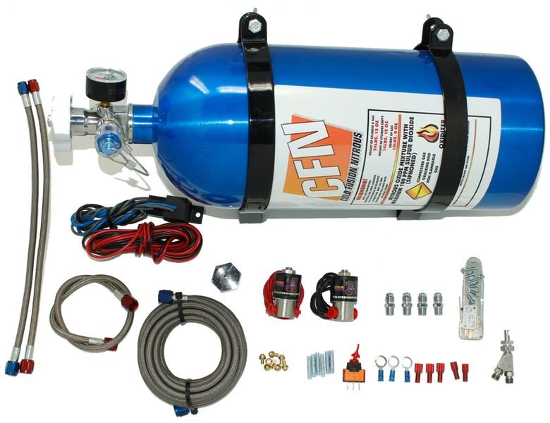 Cold Fusion Nitrous Oxide System Wet Shot 4 Cylinder