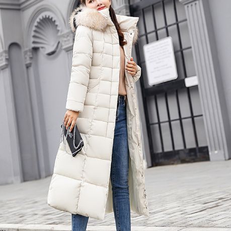 Extra long padded womens coat best sale