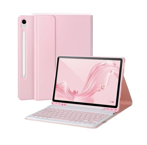 Wireless Bluetooth Keyboard Case Compatible with Ipad Mini 4-Pink