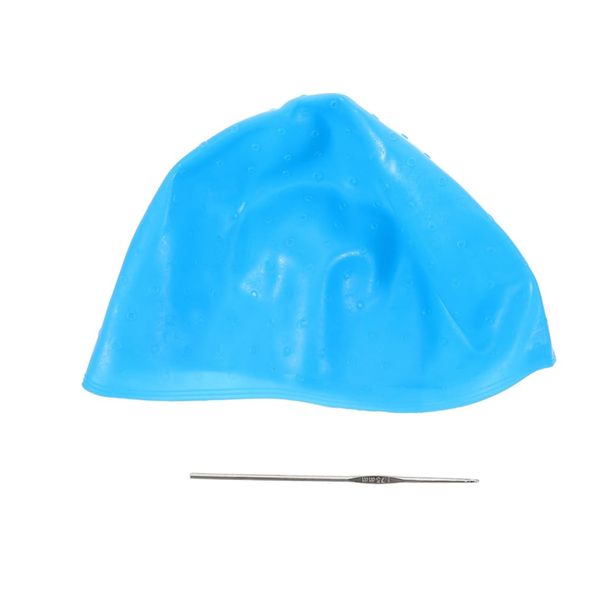 Professional Reusable Hair Colouring Highlight Dye Cap For Home Salon Use