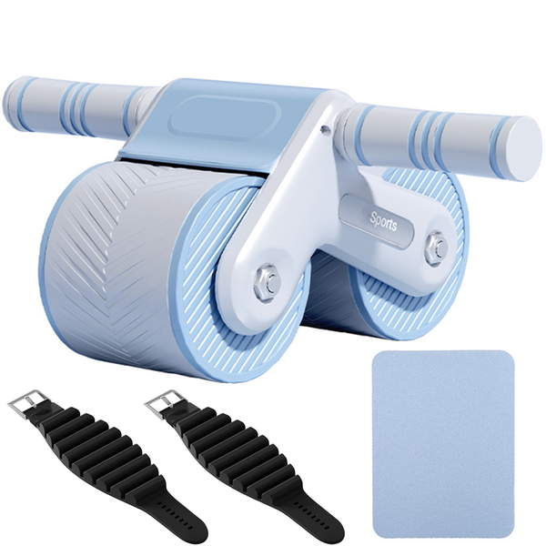 Ab Roller Wheel &amp; Bracelet with Knee Mat Ab&amp;Arm Muscle Exercise Home Gym