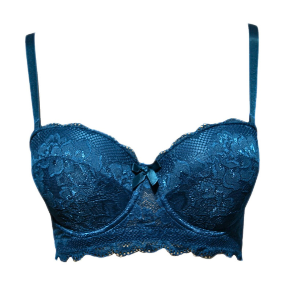 Women's Underwear Padded Lace Bra Seamless Underwired