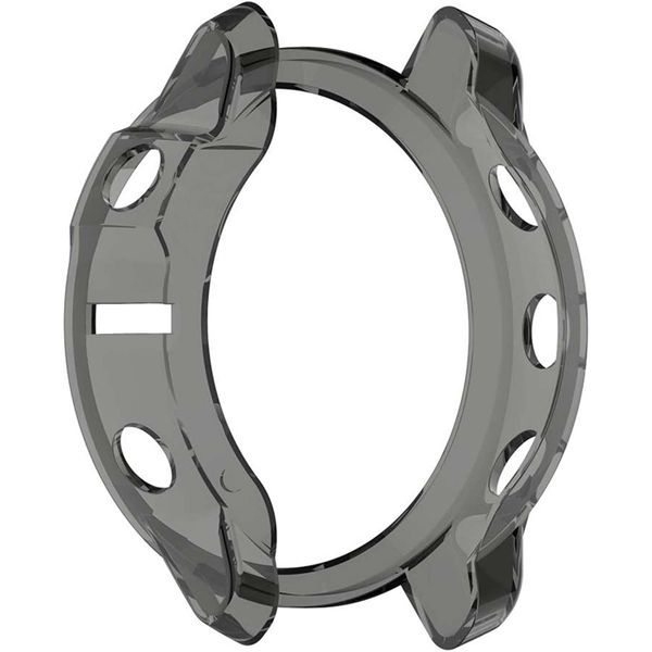 FocusFit Garmin Fenix 6S 42mm TPU Silicone Bumper Case/Screen Protector