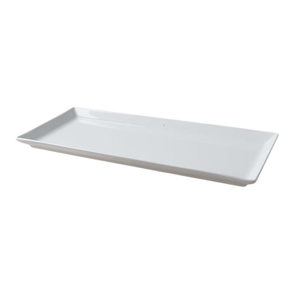 Platter 47x17x3cm Rectangular White