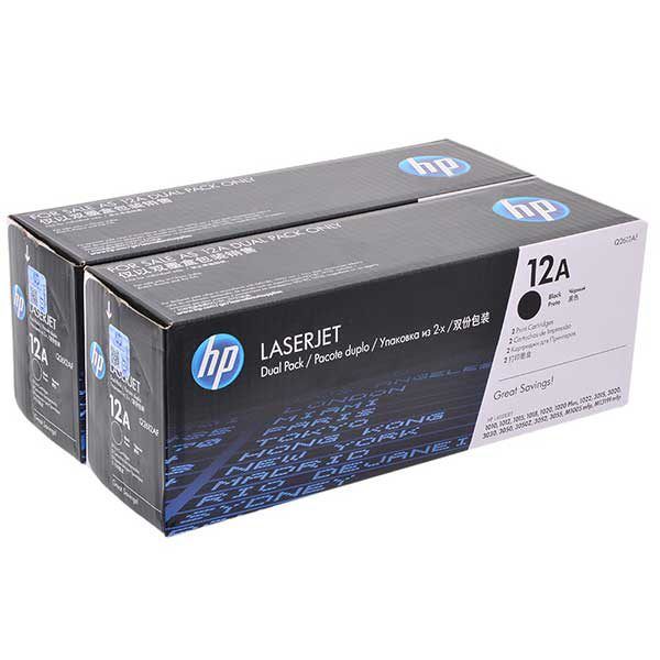HP 12A Original Black High Capacity Toner Cartridge